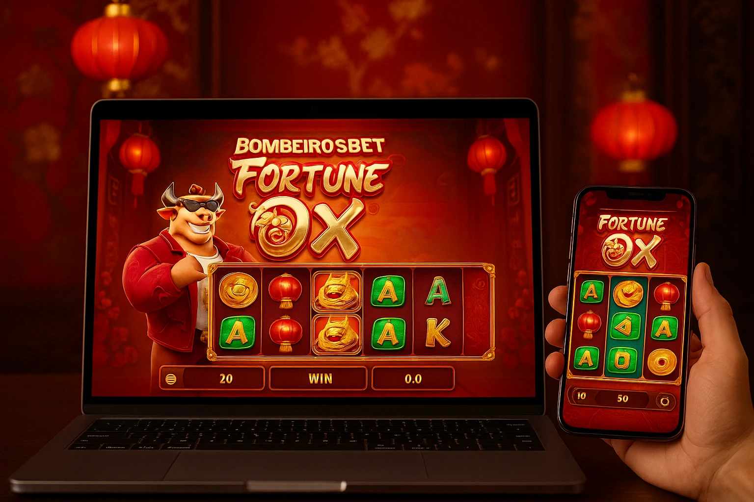 Fortune Ox no BOMBEIROSBET - Aposte Agora e Reivindique Seus Ganhos